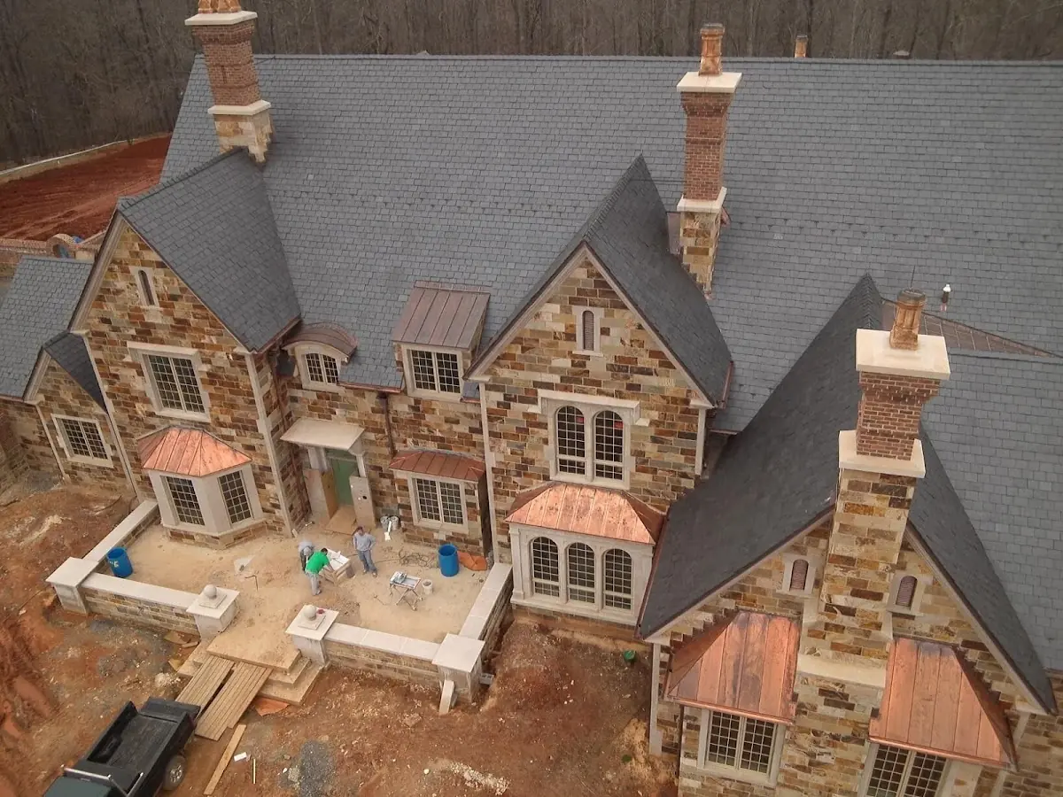 Craftsman Roofing Slate Roof Repair project in Opequon